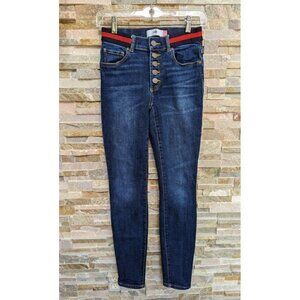 Cabi Adventure Wash Button-Fly Skinny Jeans - Size Women's 0